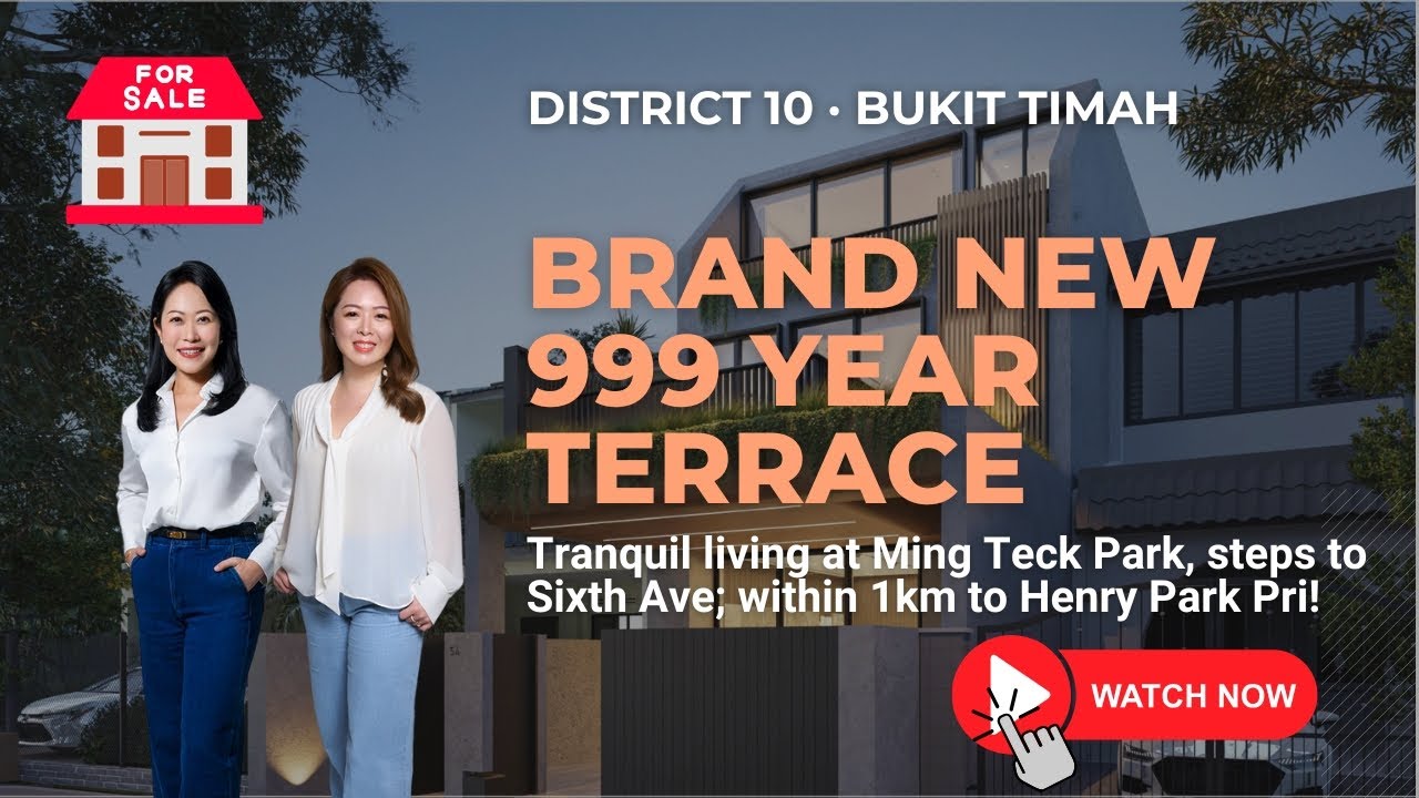 🏡 Brand New 2.5-Storey 999y Terrace | Ming Teck Park | 1KM to Henry Park