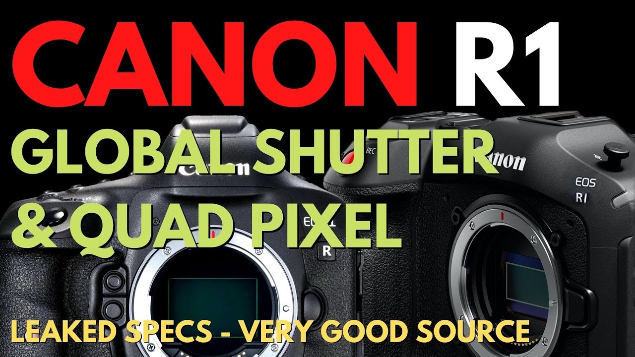 Canon R1 - 20 Stops Dynamic Range & Focus stacking