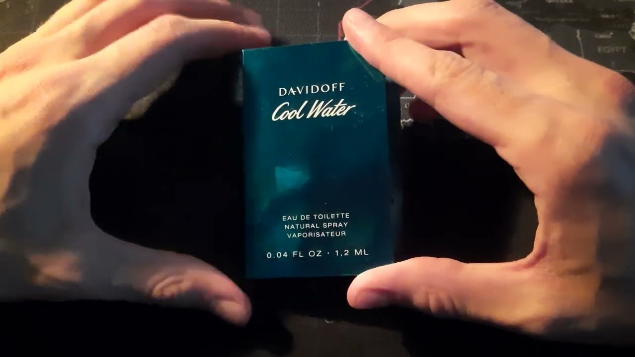 Davidoff Cool Water. Najstarszy zapach, Pierre Bourdon, 1988 rok. Aromatyczny, klasyczny, morski
