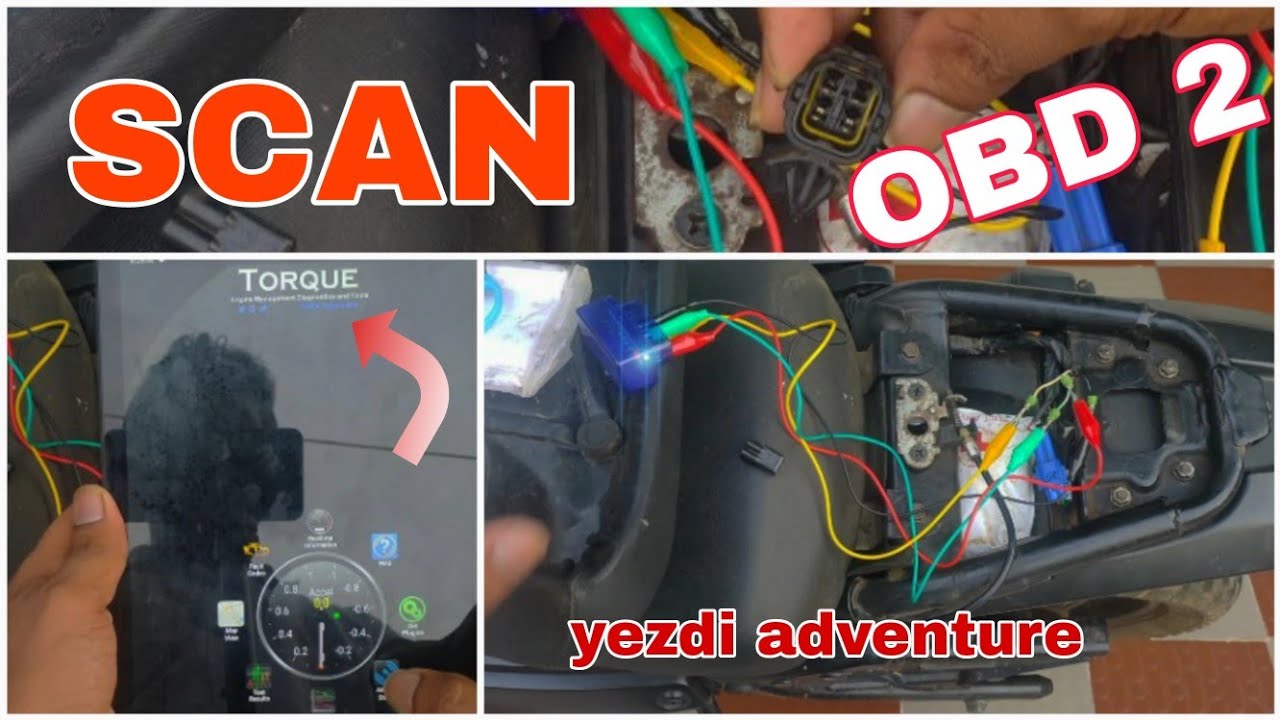 Scan Your OBD 2 Yezdi Adventure using Torque Pro | ELM 327