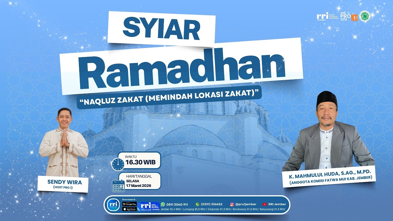 SYIAR RAMADHAN | NAQLUS ZAKAT (MEMINDAH LOKASI ZAKAT)