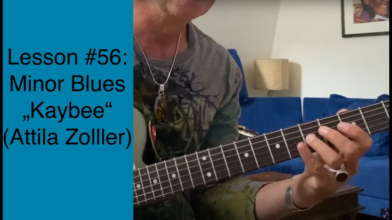 Lesson #56: Minor Jazz Blues - 