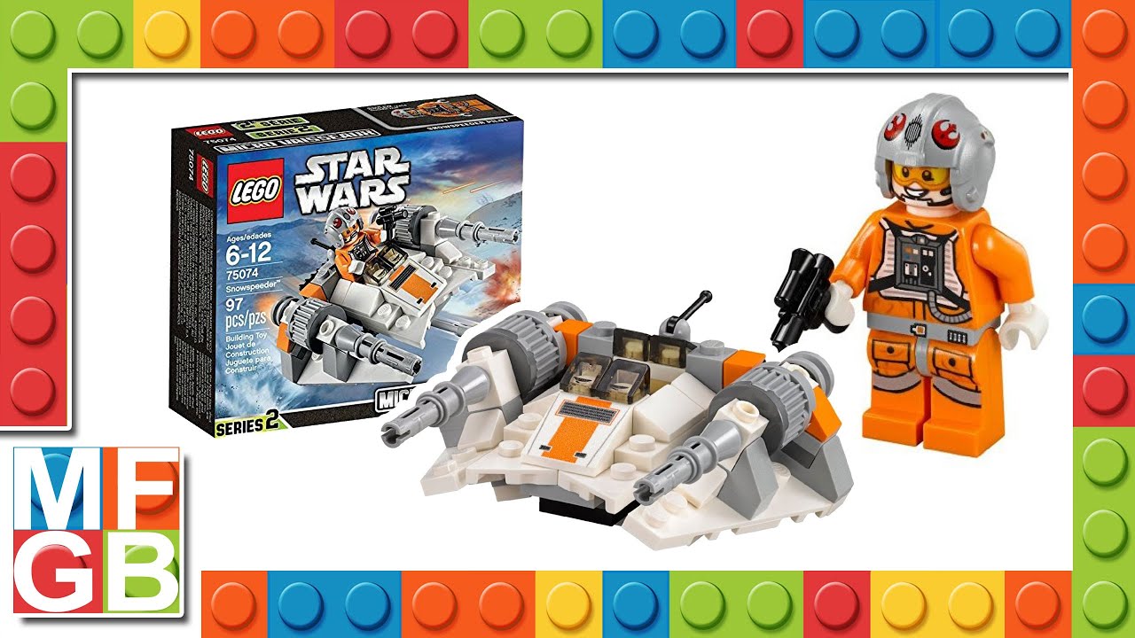 LEGO Star Wars 75074 - Snowspeeder ( Lego 75074 Speed Build )