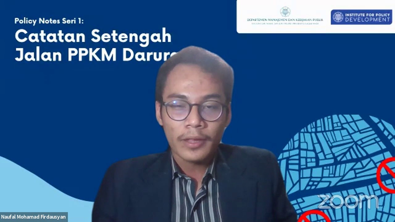 Press Conference PPKM Darurat