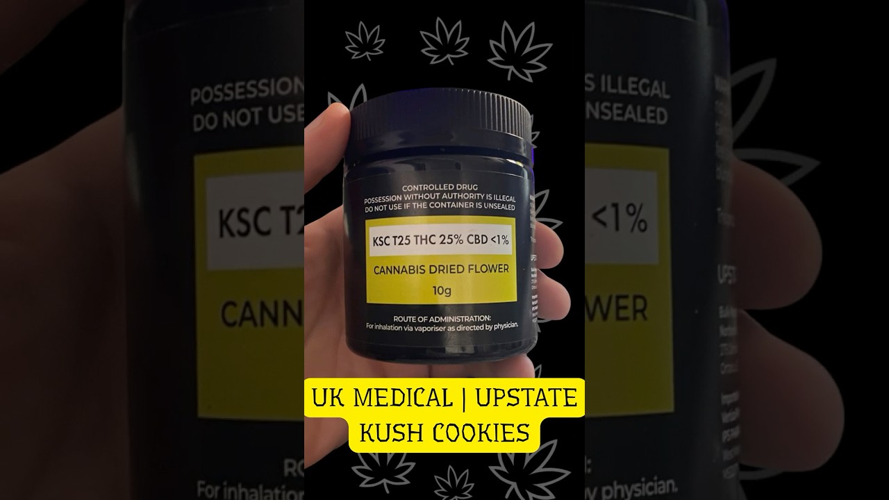 UK MEDICAL | Upstate Kush Cookies T25% #420community #cbpm #420 #medicalcannabis #clothing