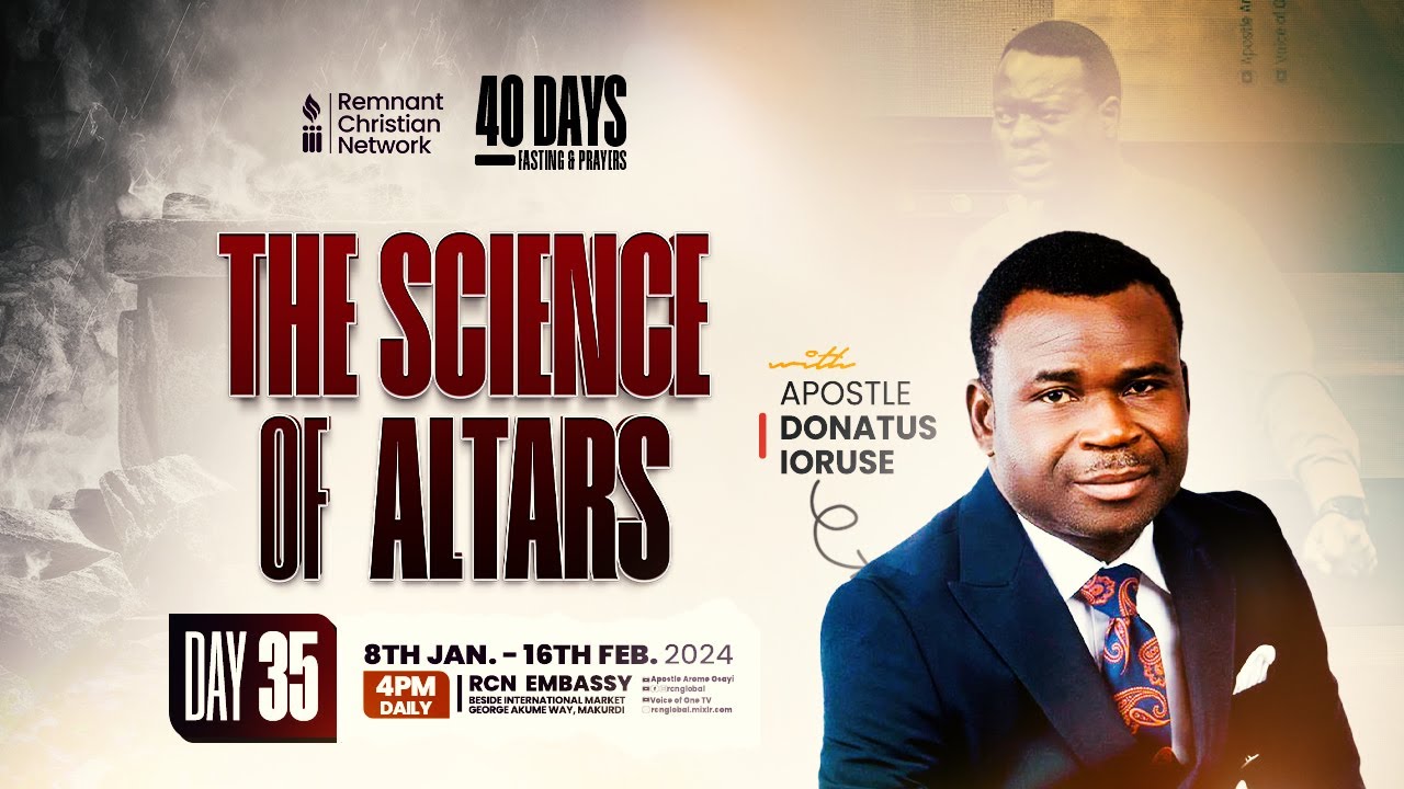 REV. DONATUS IORUSE || SCIENCE OF ALTARS || 11TH FEB. 2024