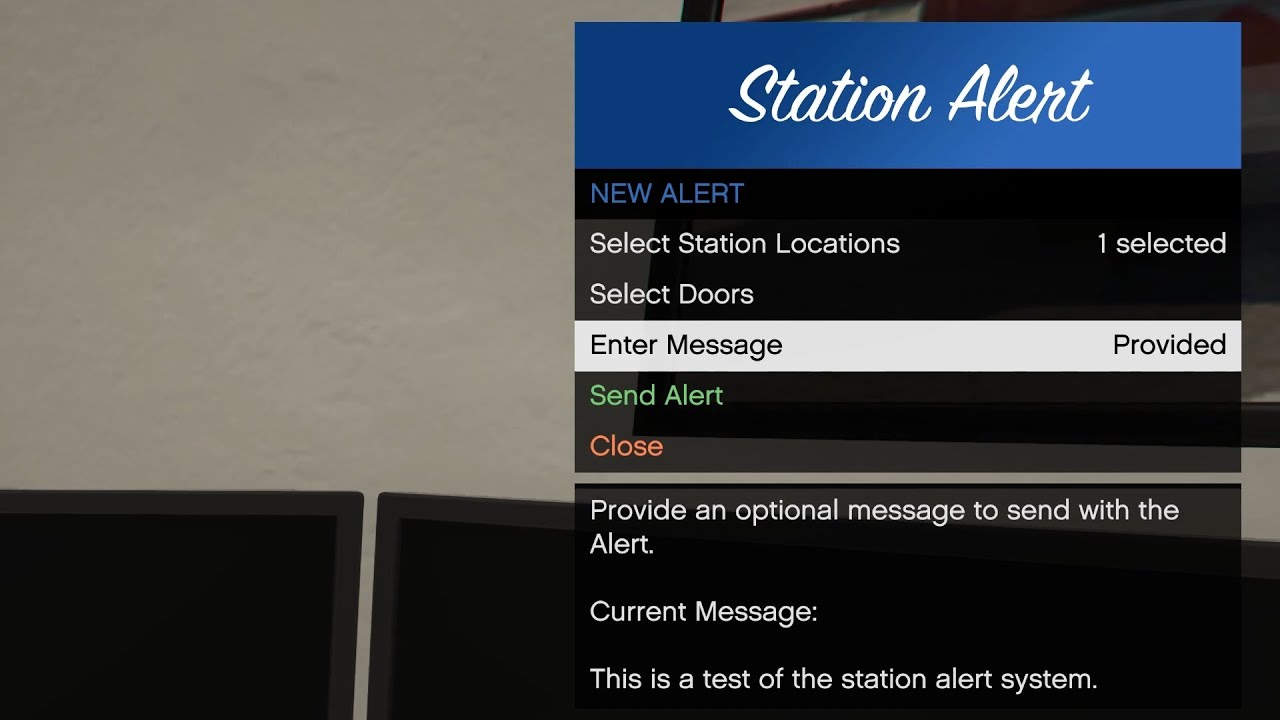 Station Alert Tease #4 - Station Computer - Development Showcase - GTA 5