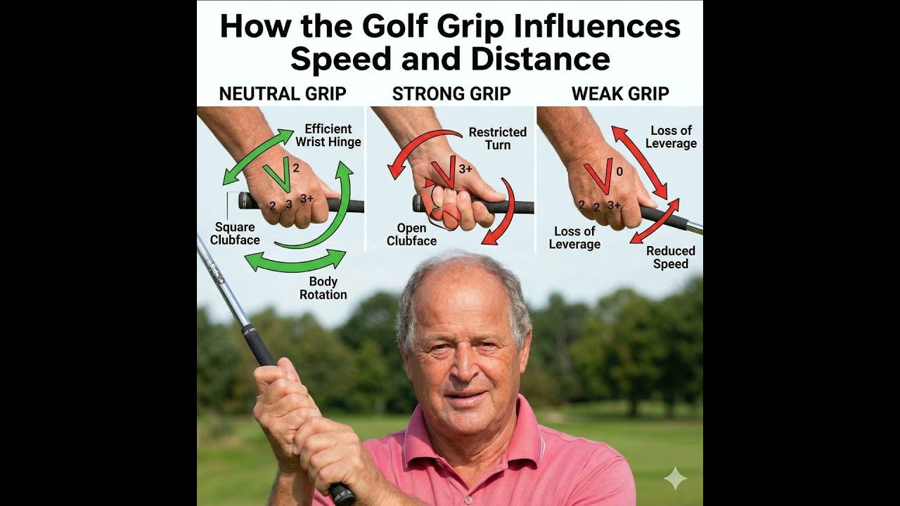 How the Golf Grip Influences Speed and Distance