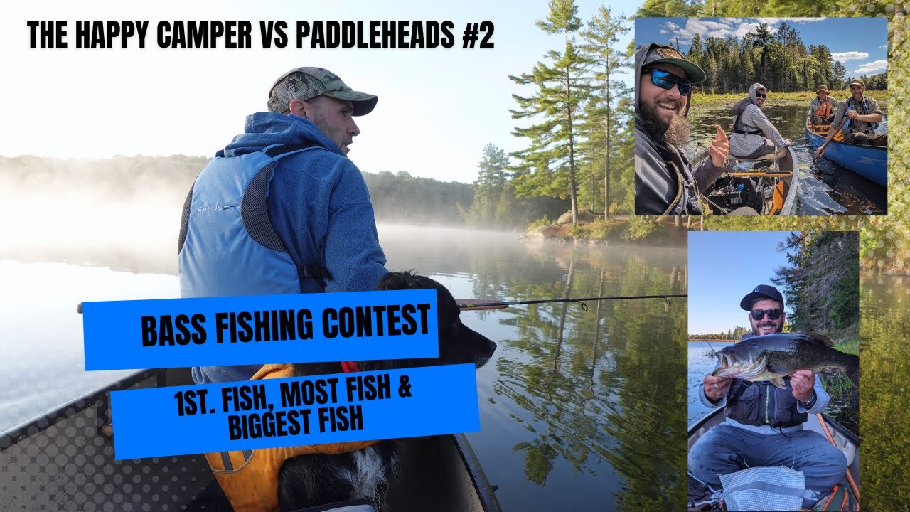 Crown Land Bass Fishing Contest -  The Happy Camper vs Paddleheads 2023.