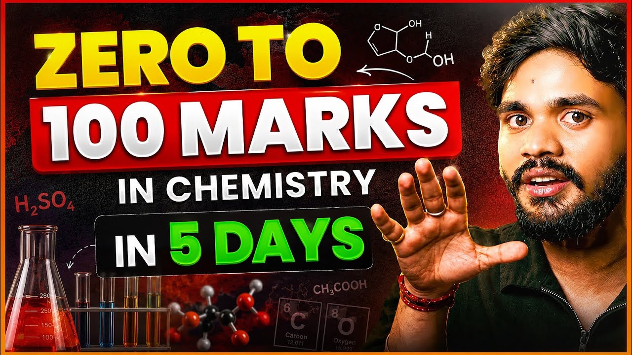 RENEET 2026:GUARANTEED ZERO TO 100 MARKS IN CHEMISTRY IN 5 DAYS 🔥