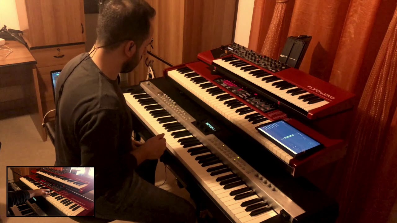 CORAZON ESPINADO (Santana ft. Manà) - Keyboards cover Giovanni Friuli