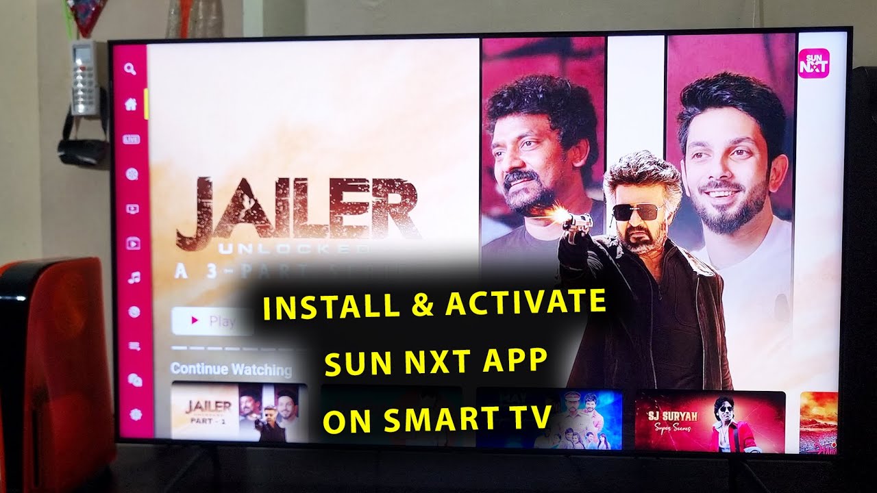 How To Install & Activate (Sign In) Sun NXT App On Smart TV!