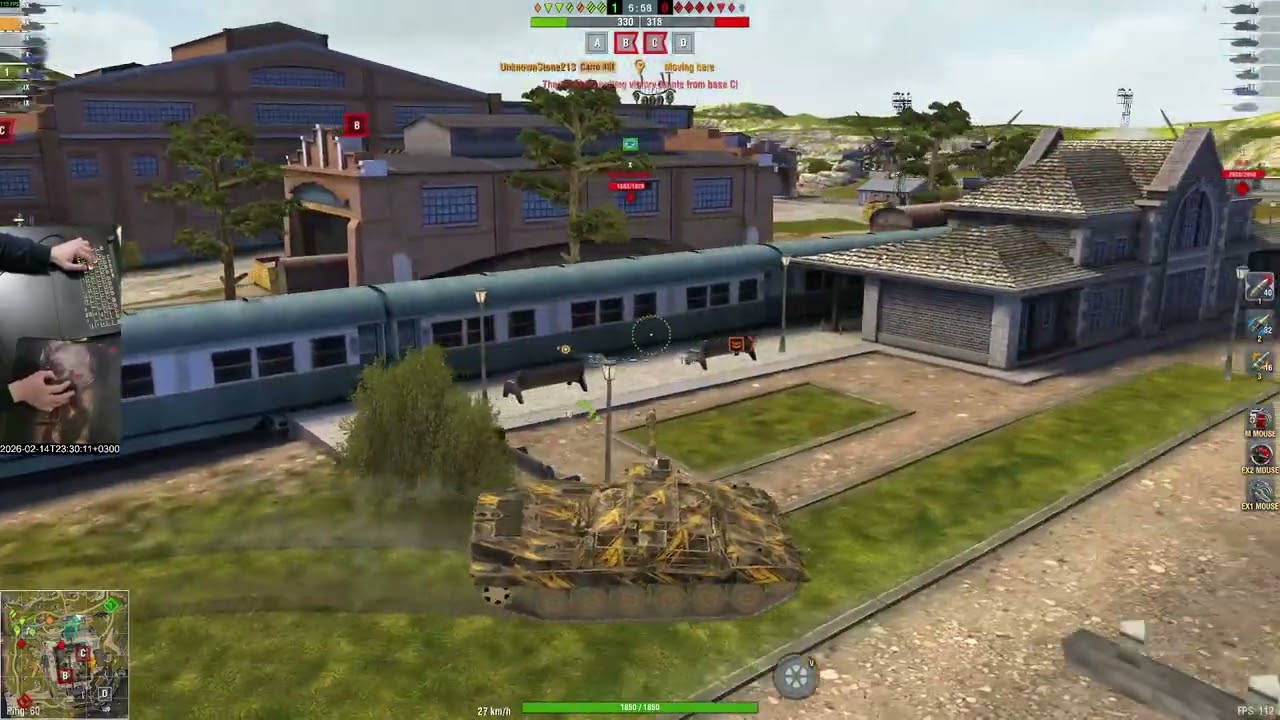 feb.14 Играем вдвоем в танки blitz (-u_o live)