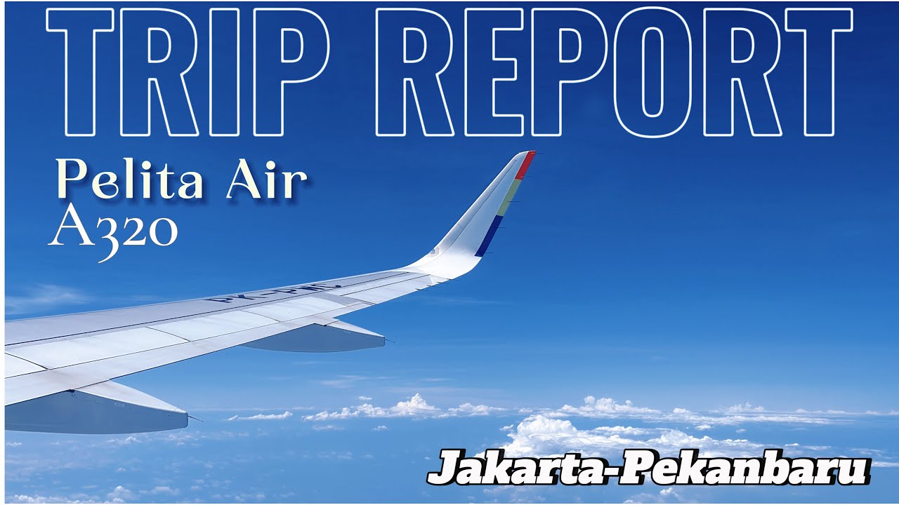 Pelita Air - Jakarta to Pekanbaru | A320 | Economy Class | Trip Report