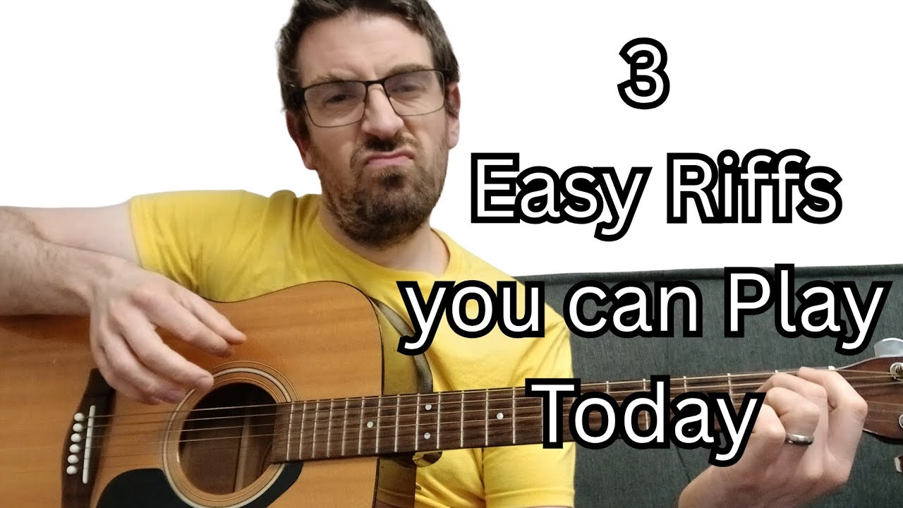 🎸 Easy Guitar Riffs for Beginners in 2026 | Learn 3 Famous-Sounding Riffs to Impress Your Friends!