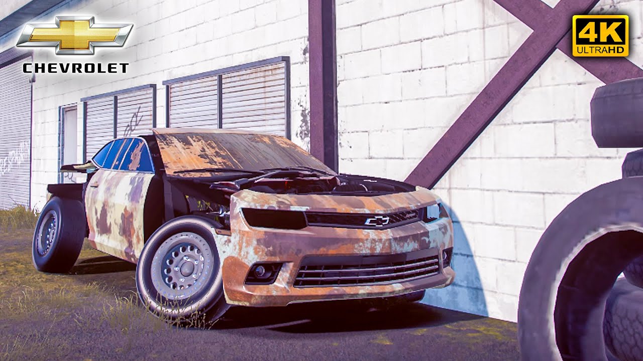 Rebuilding Chevrolet Camaro Z28 1200HP+ NFS Heat - Customization & Tune Max Engine