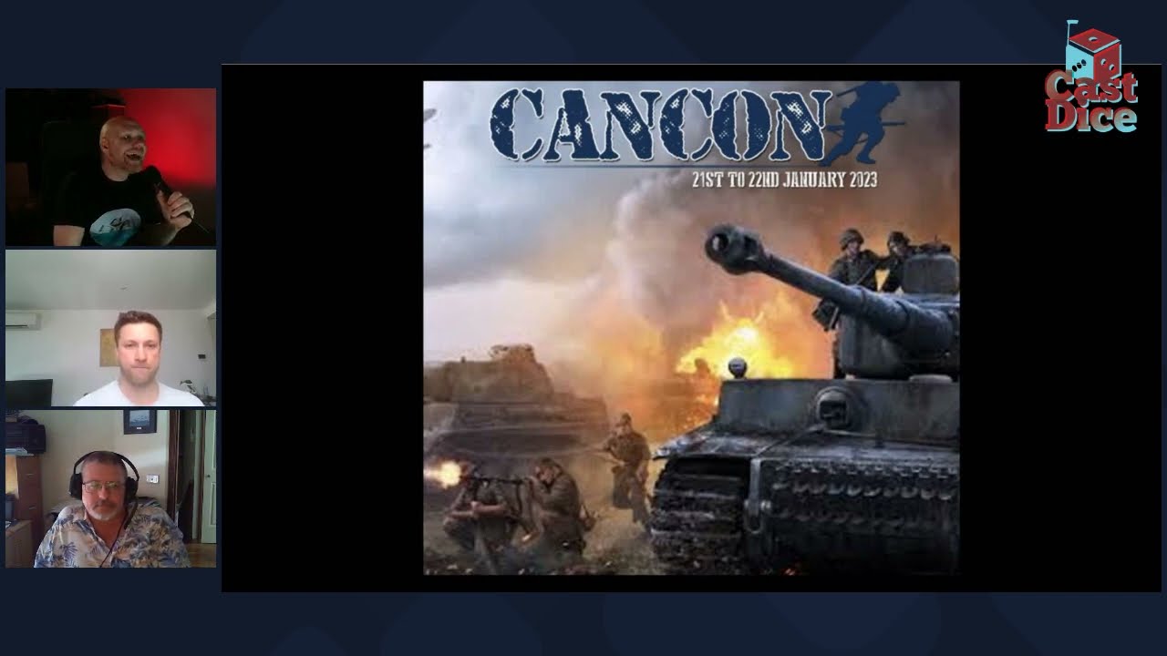 The Cast Dice Podcast, Episode 179 Discussing This Year's Winning Cancon Bolt Action  Lists