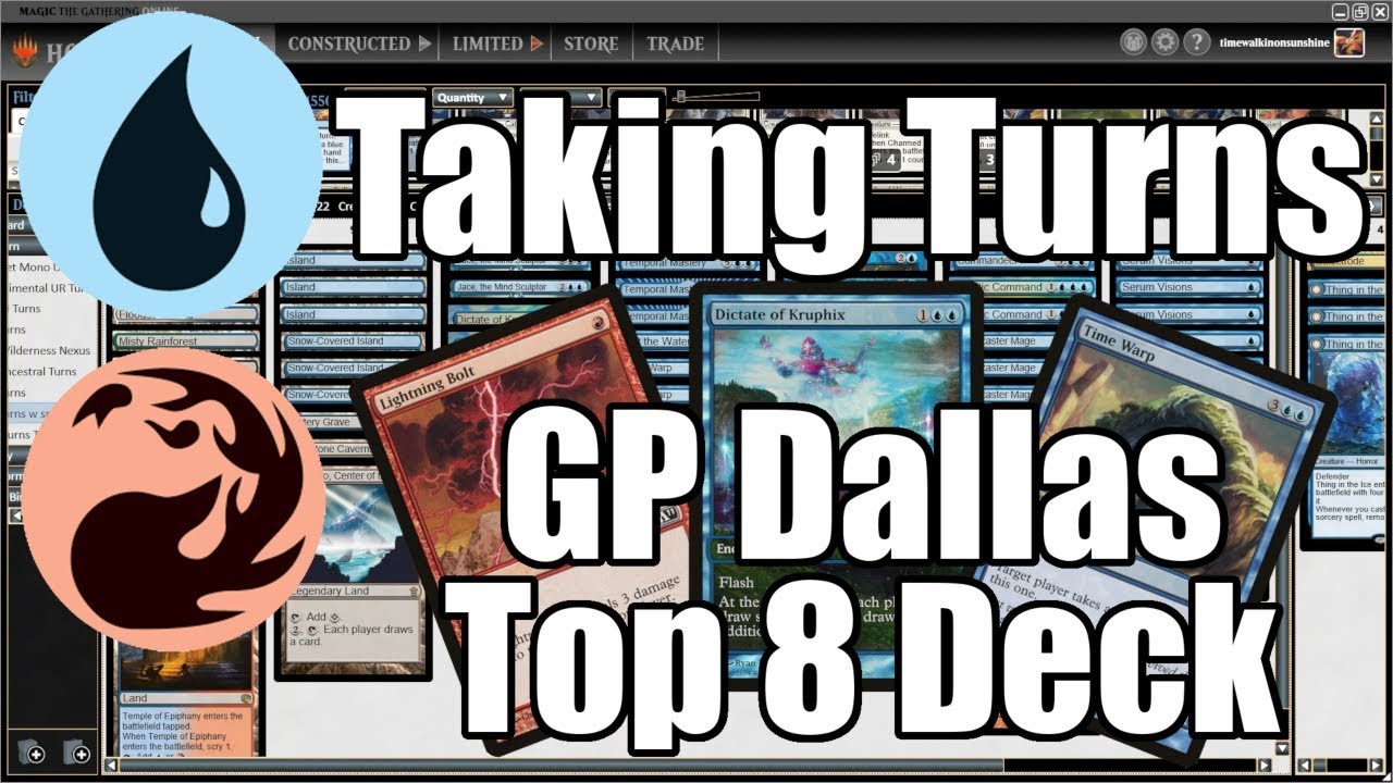 Blue Red Taking Turns (GP Dallas Top 8 Deck) - Modern League