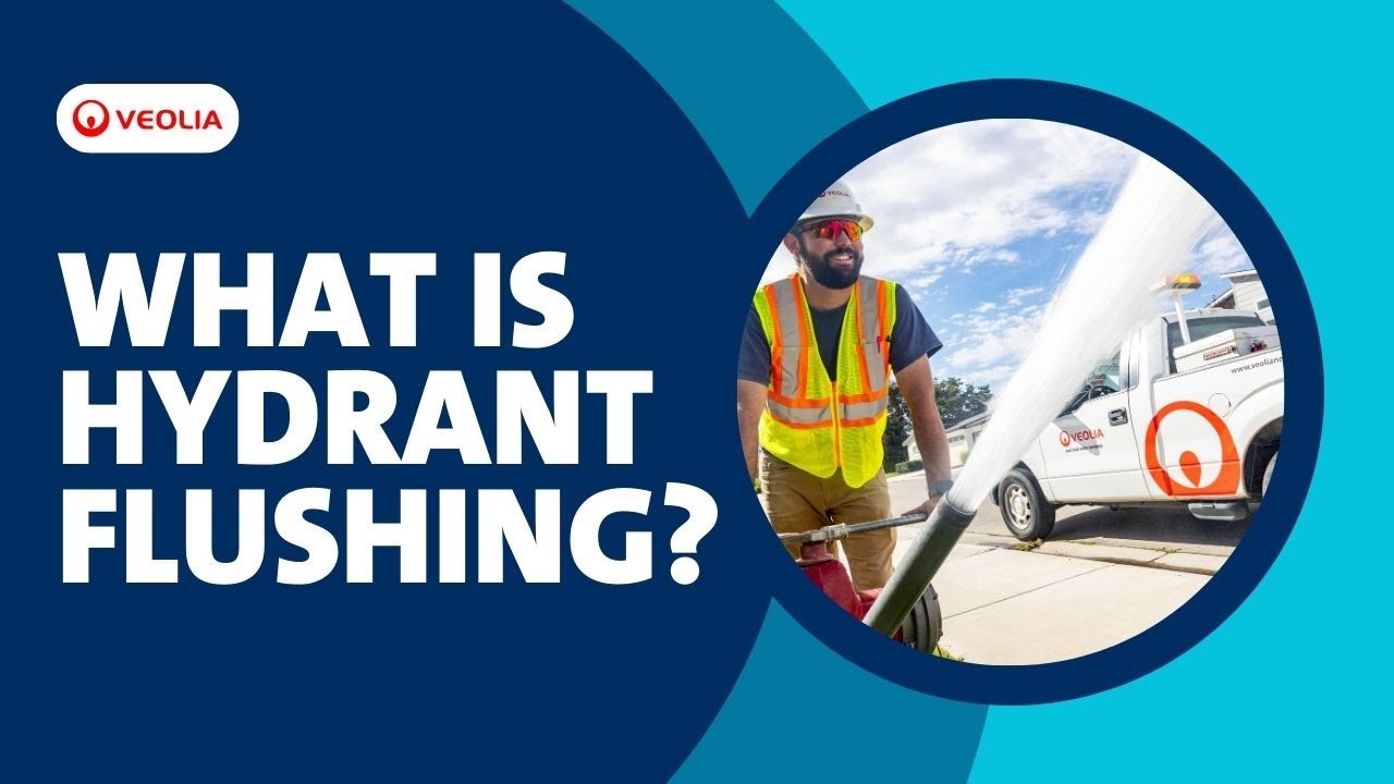What is hydrant flushing?