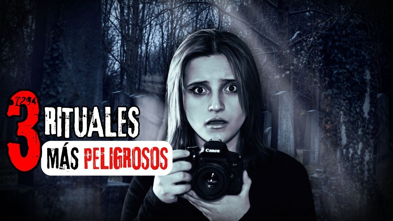 Espíritus terroríficos captados en cámara, los 3 rituales más peligrosos.