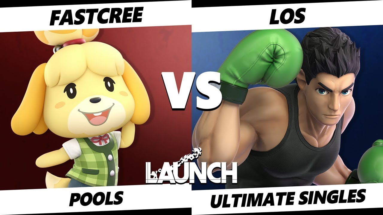 Launch Smash Ultimate -  Fastcree (Isabelle) VS Global | Los (Little Mac) SSBU Pools