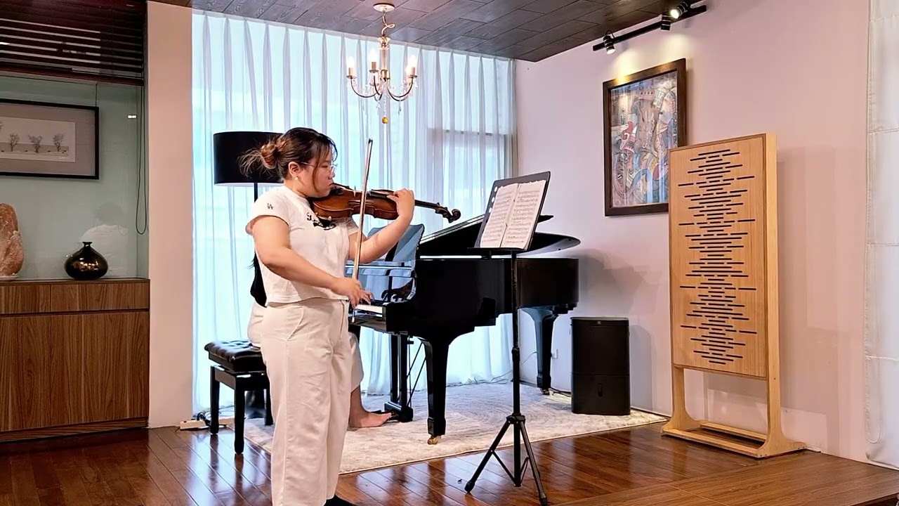 Beethoven duo Sonate for Violon and Piano Op.12, No.1 (Võ Nhã Khôi Nguyên & Trương Y Linh).