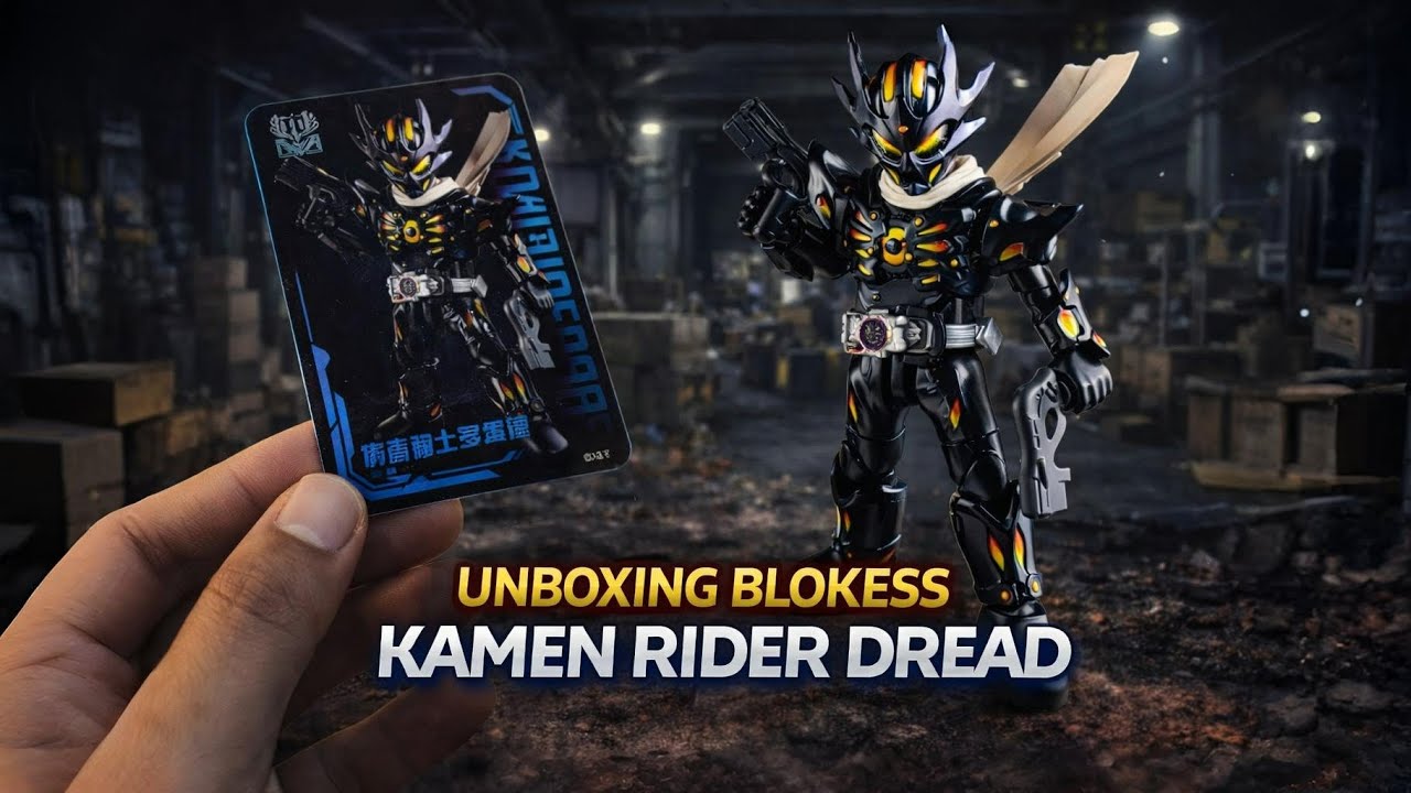 TUnboxing Blokees Kamen Rider Dread