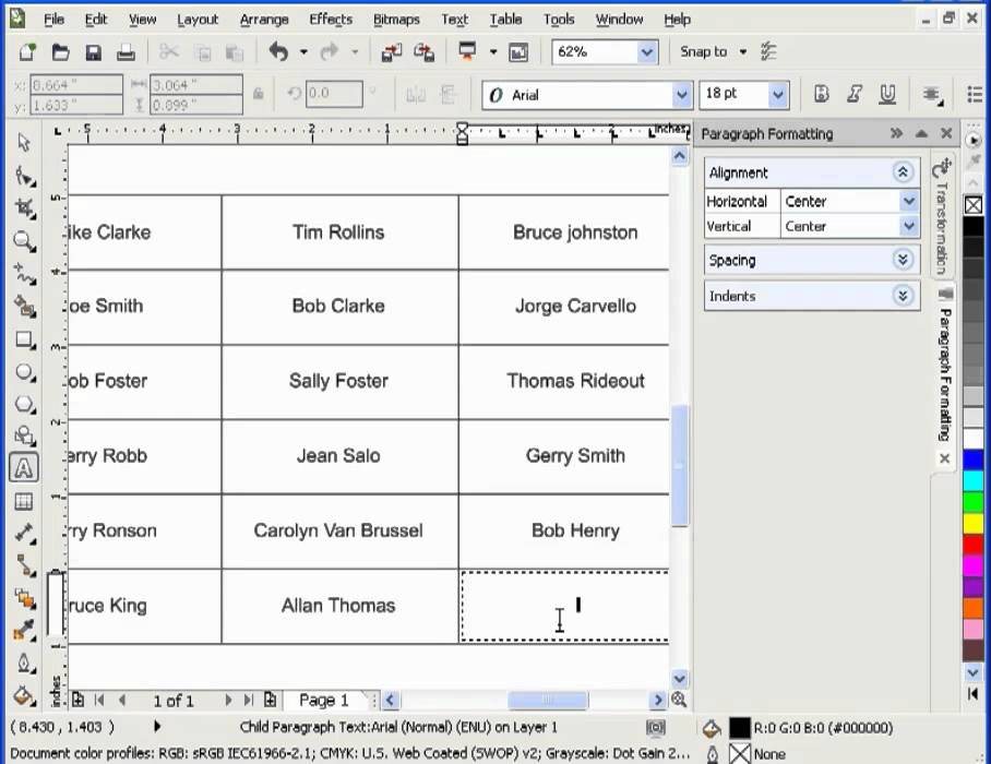 Working with Tables in CorelDraw.mp4