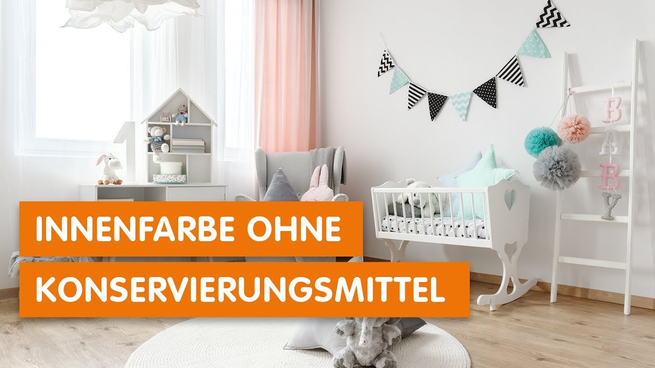 Innenfarbe ohne Konservierungsmittel f&uuml;r Allergiker