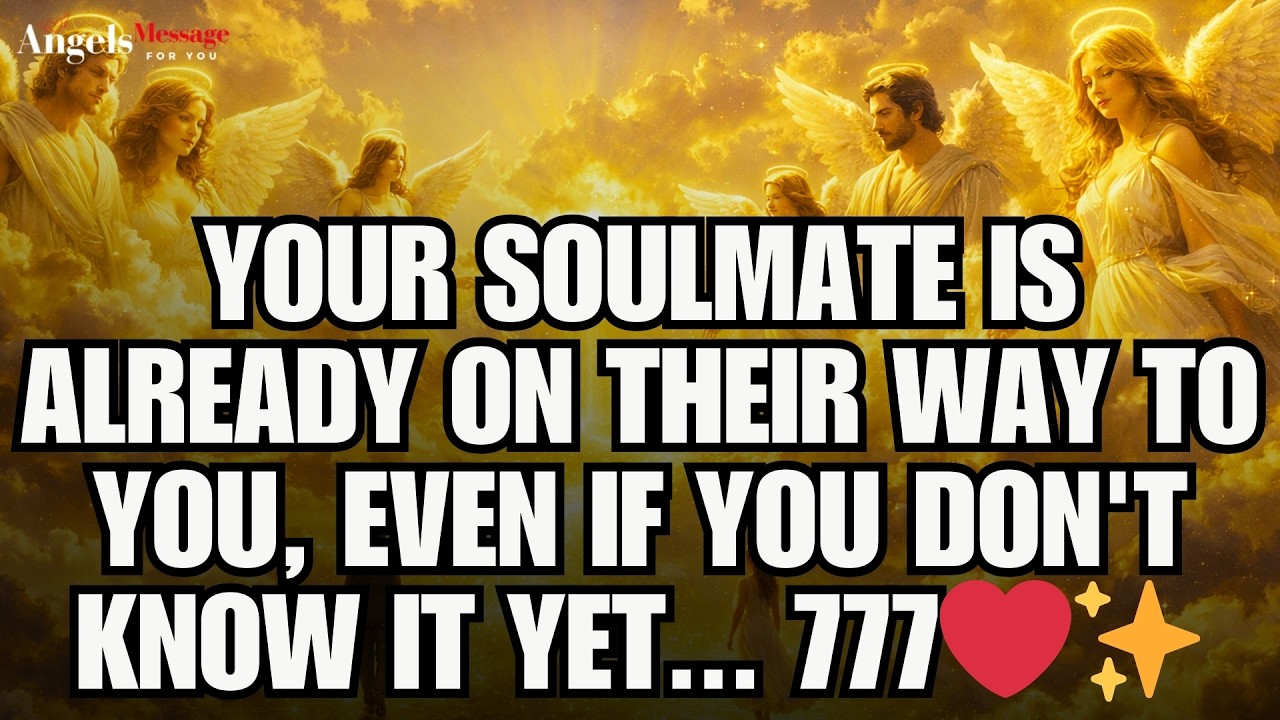 ✨ Your Soulmate Is Already On Their Way To You, Even If You Don't Know It Yet... 💞✨ | angels message