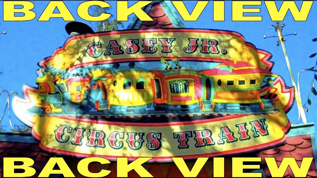Casey Jr. Circus Train (back view)
