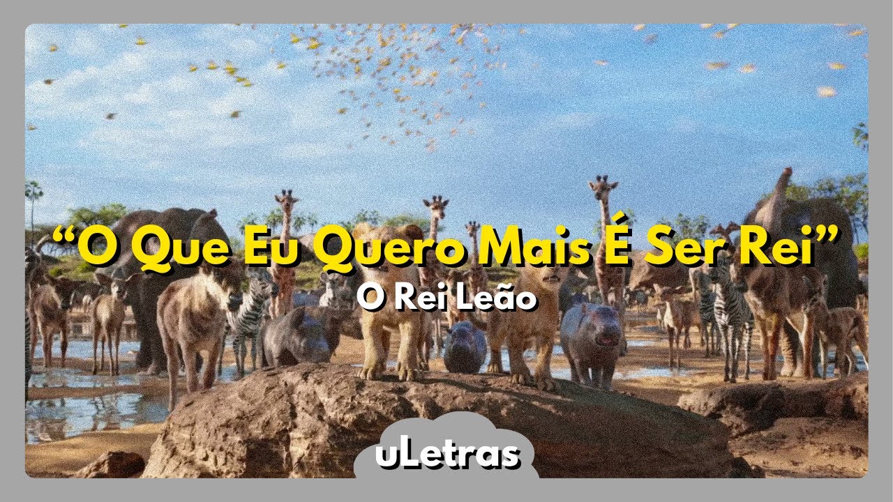 O Que Eu Quero Mais É Ser Rei (De 