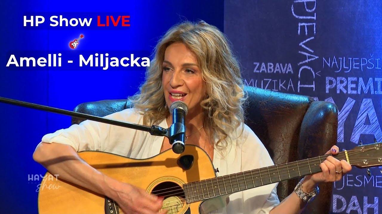 Amelli &ndash; Miljacka (Halid Be&scaron;lić cover, LIVE 2025) @ HP Show | Balada uz gitaru 🎸