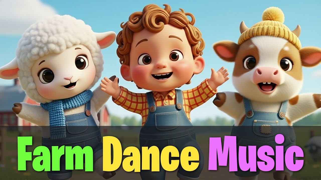 Kids Farm Dance | Happy Animal Party Song 🐔🐮🐷