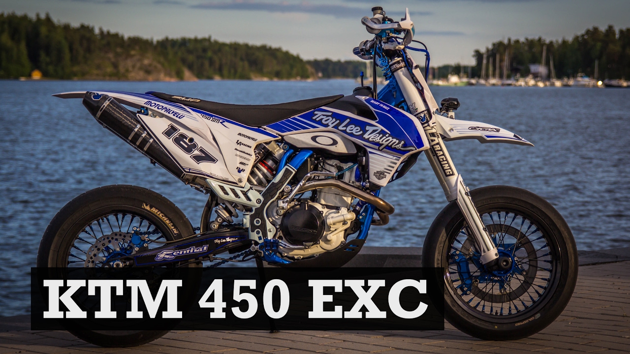 Supermoto Build - KTM 450 EXC by Riku - Supermoto Central Special