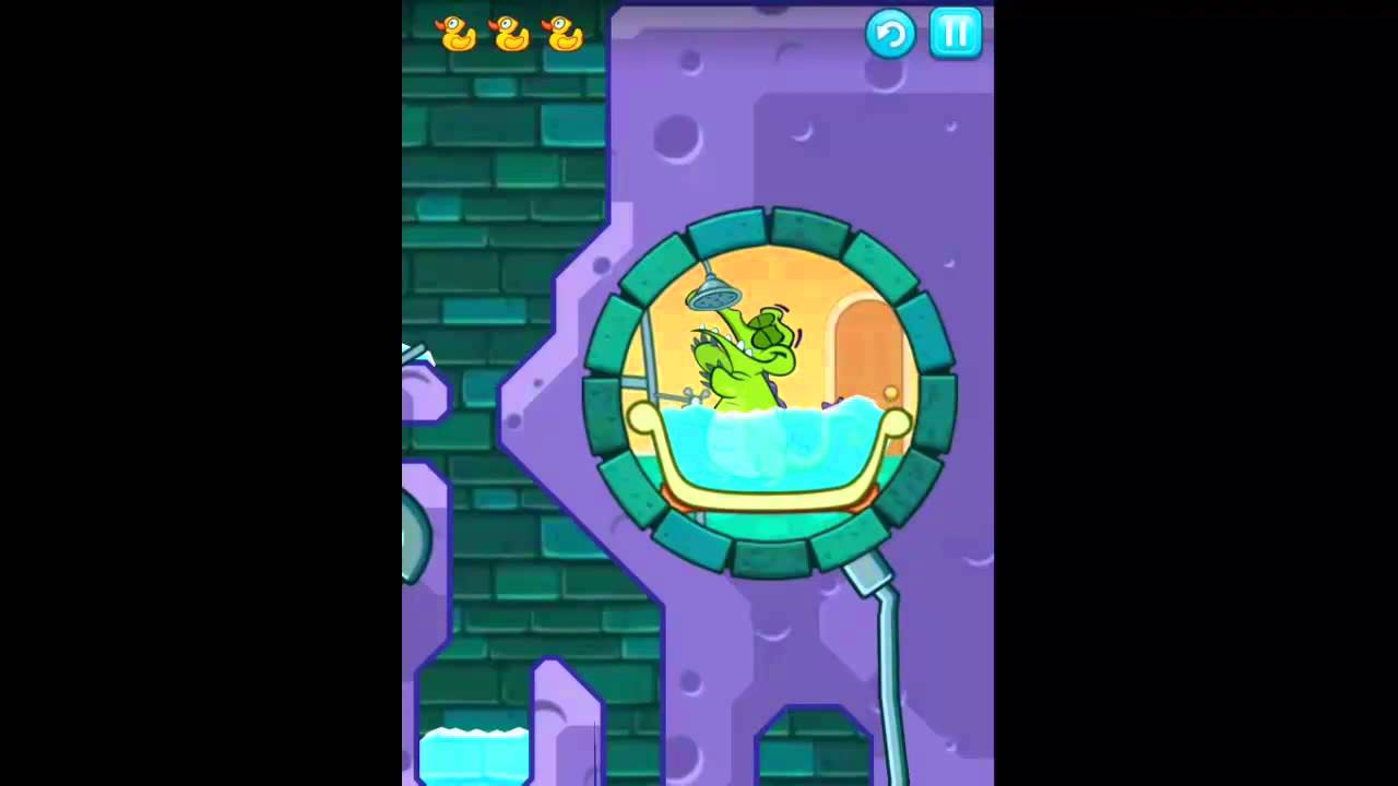 Where's My Water Lost Levels Level 1: Weekly Rewind 3 Ducks Walkthrough