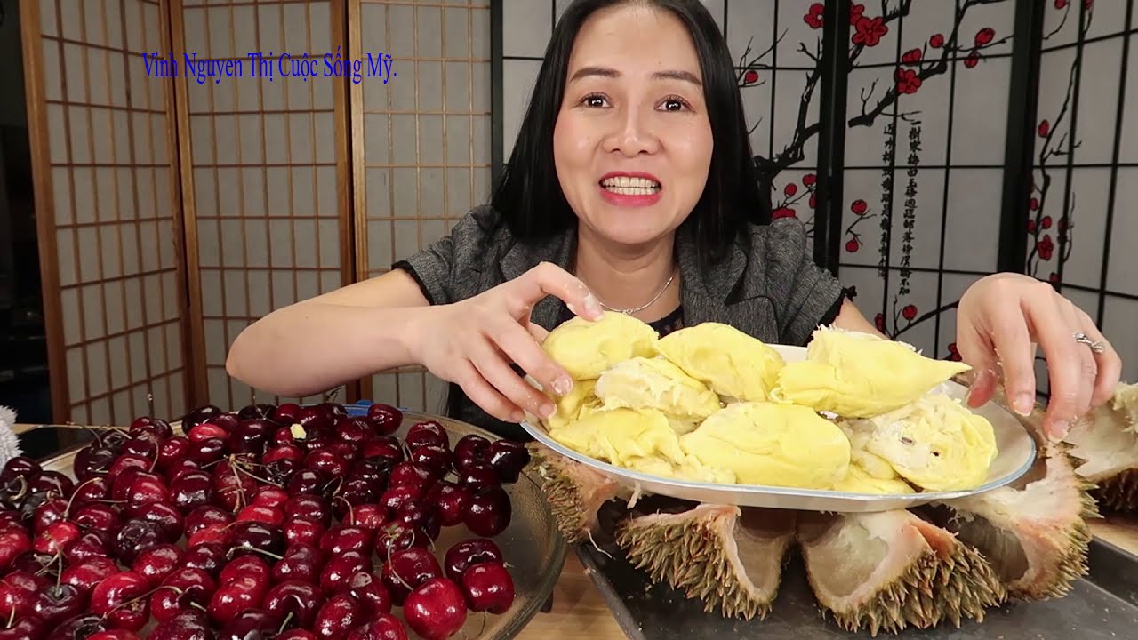 REVIEW SẦU RIÊNG CHERRY,CÁM ƠN CUỘC ĐỜI CÓ TRÁI SÂU RIÊNG.