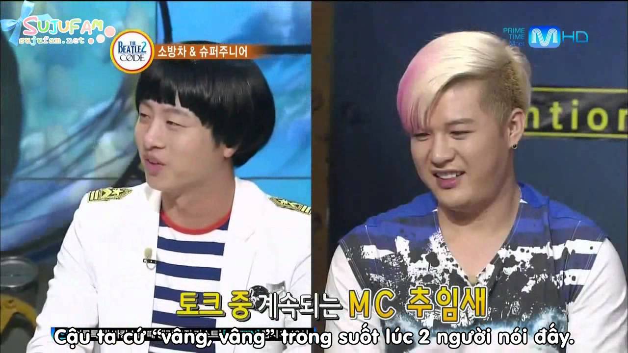 [SJF Vietsub] 120723 Beatles Codes with Super Junior (2/3)