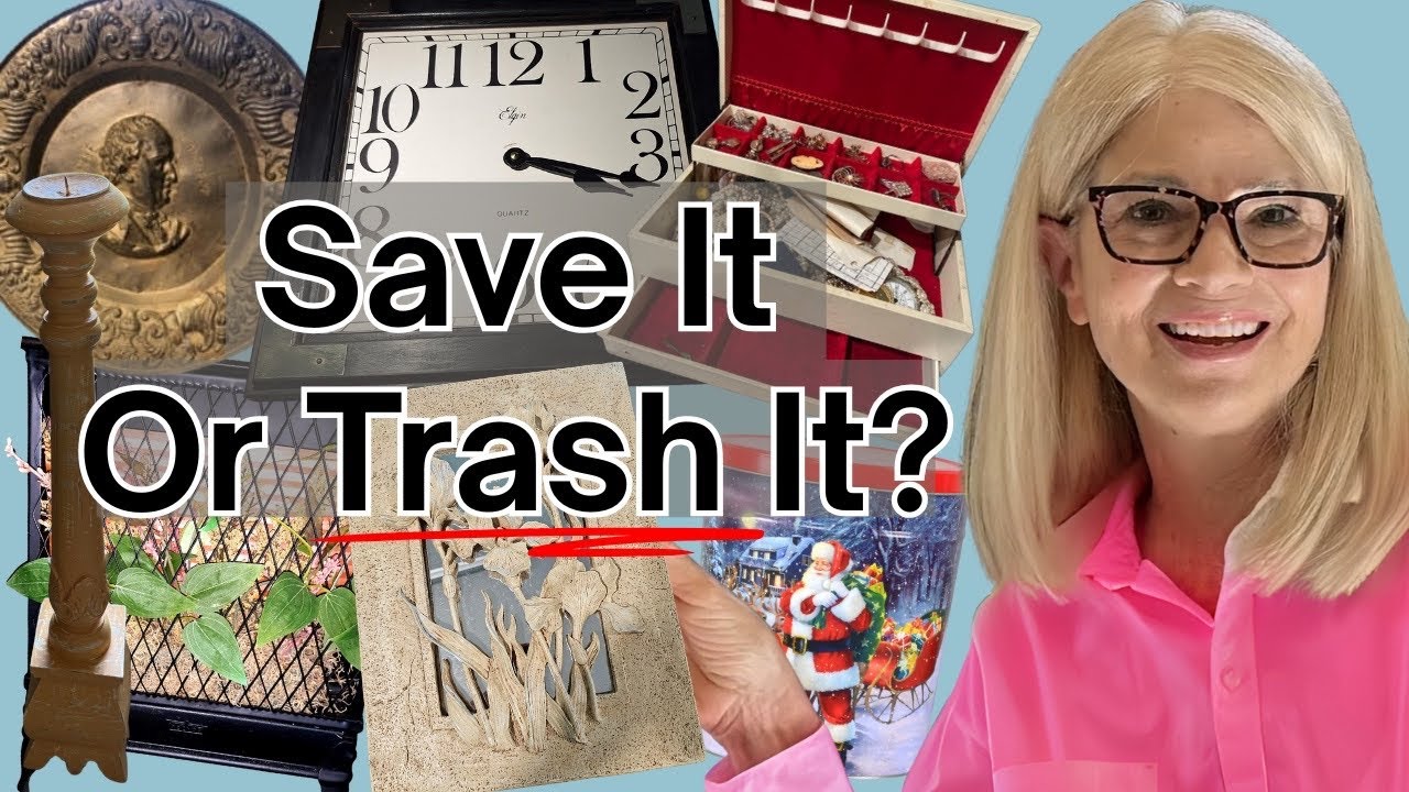 Fix It or Forget It? What I’d Do with Your Toughest Thrift Store Finds!