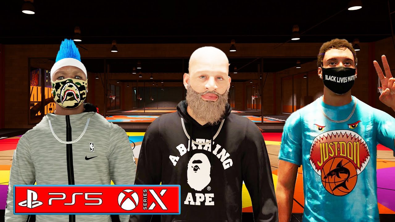 I challenged gman and Coletheman to an intense 1v1 royale nba 2k21 next gen