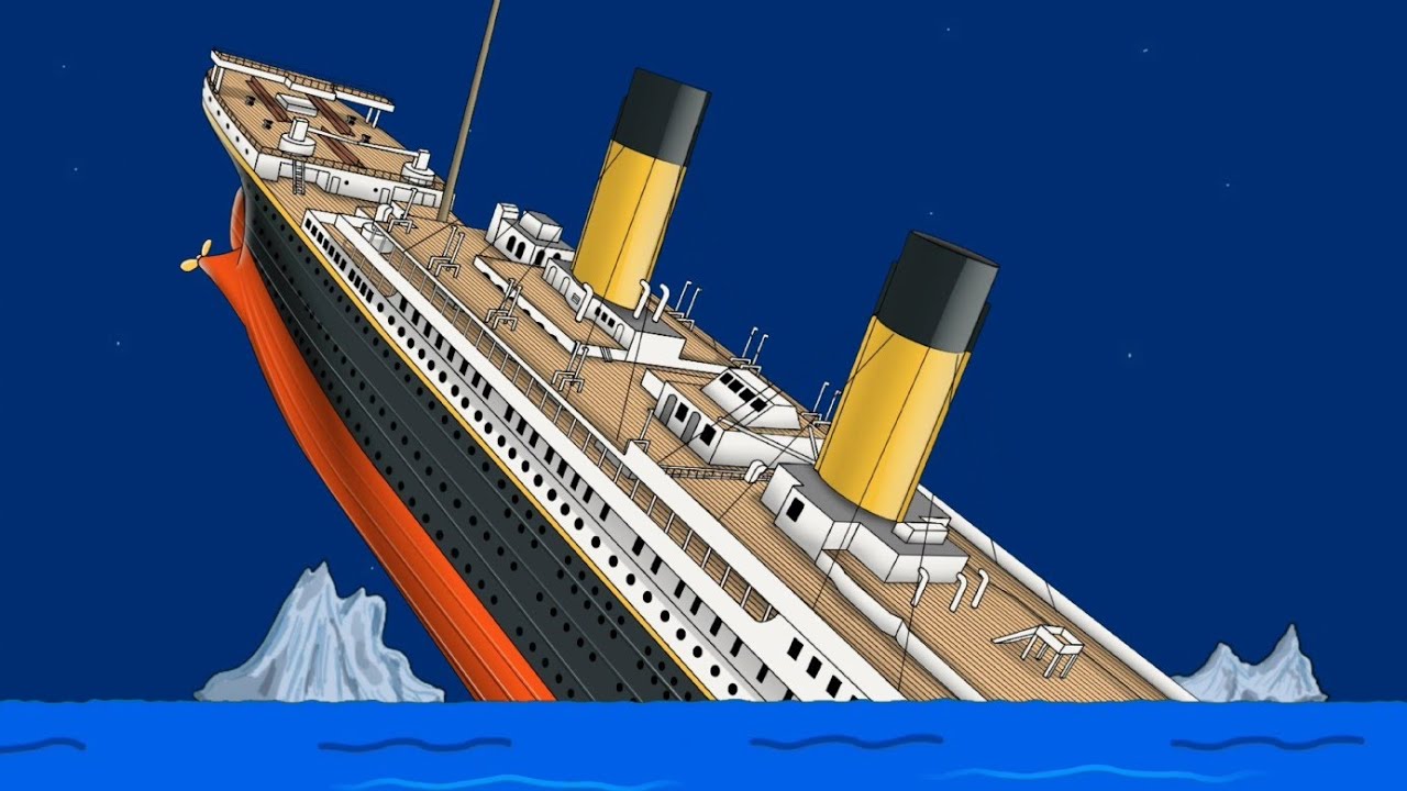 TITANIC SINKING 🚢⚓️ FlipaClip