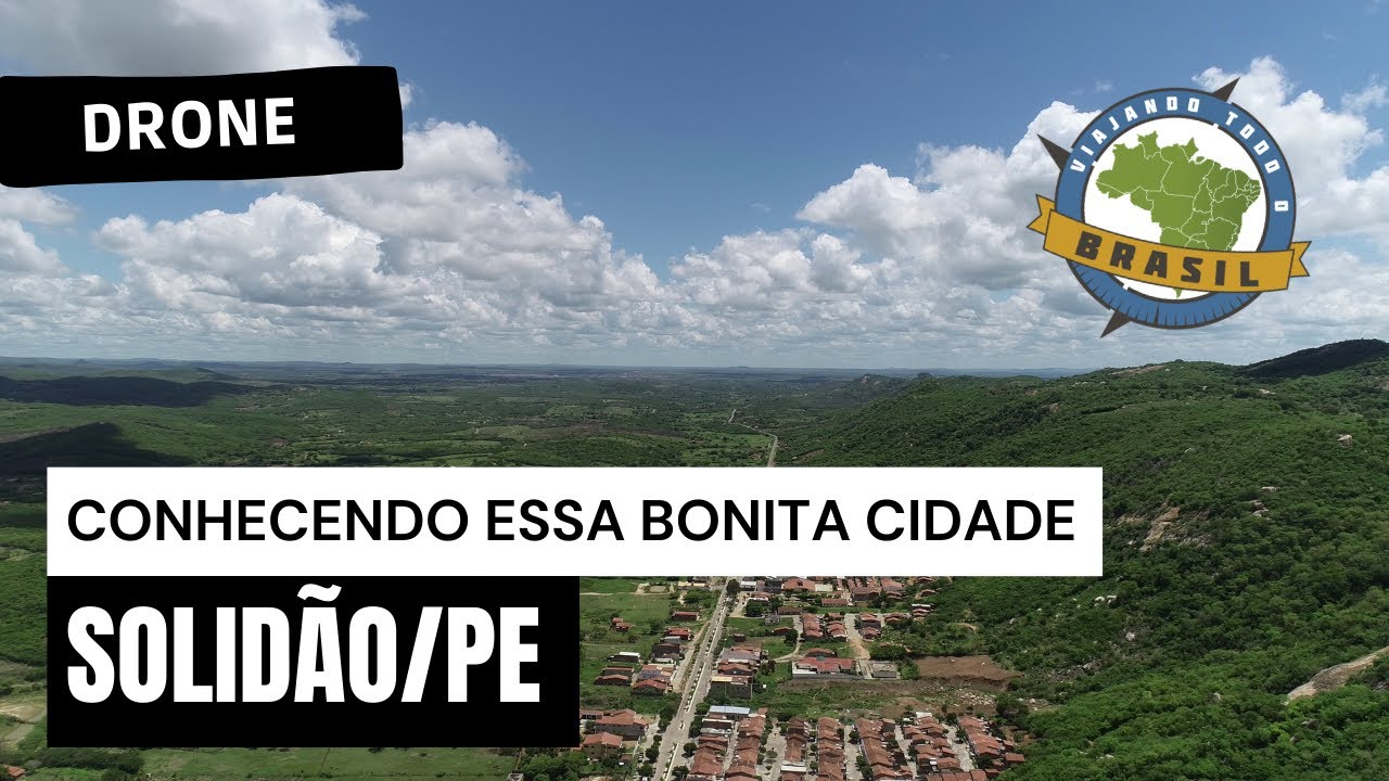 Solidão/PE - Drone - Viajando Todo o Brasil