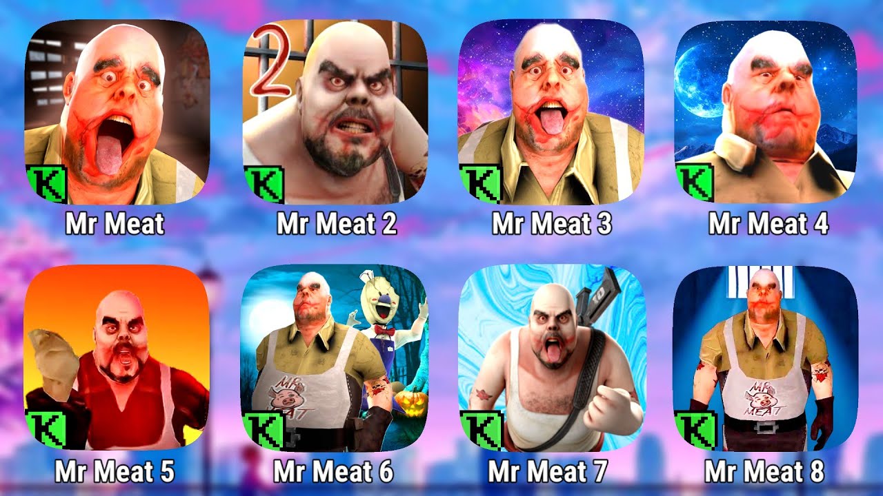 Mr Meat 1, 2, 3, 4, 5, 6, 7 & 8 Full Gameplay || Mr Meat 3 Gameplay | Mr Meat Horror Game | New Mod