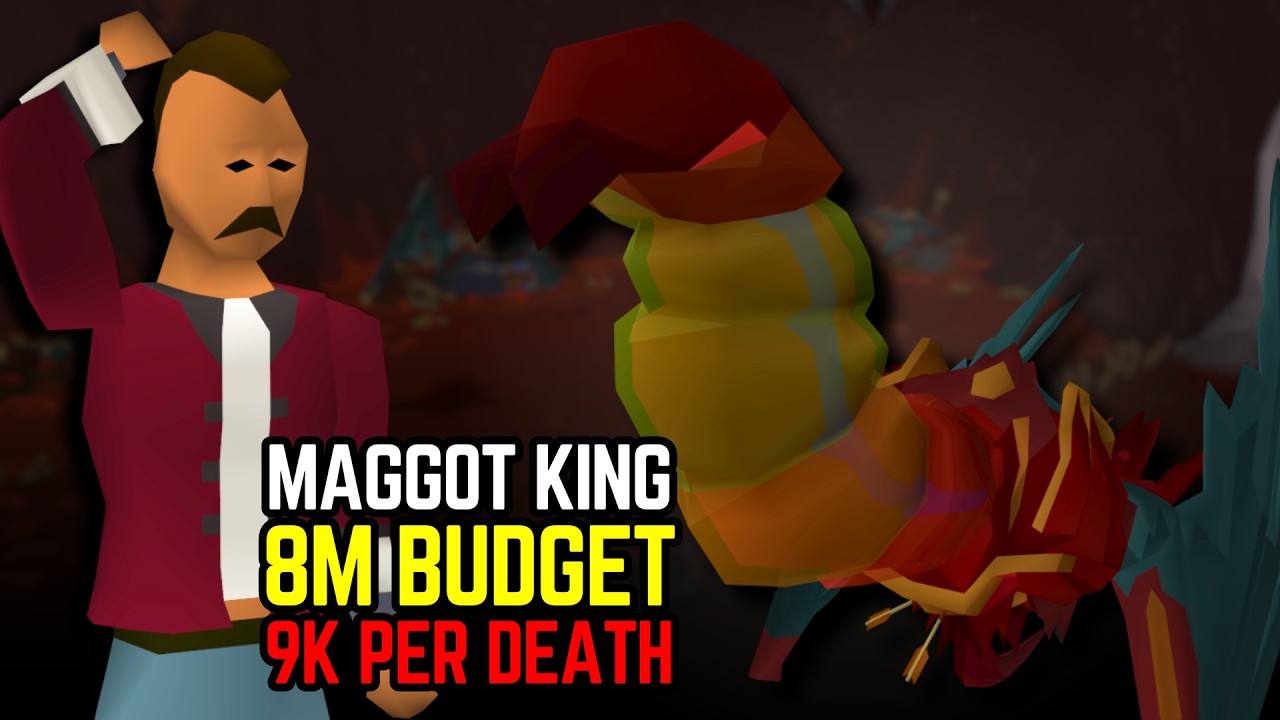 Maggot King is NOT an ENDGAME BOSS! (OSRS MIDGAME GUIDE)