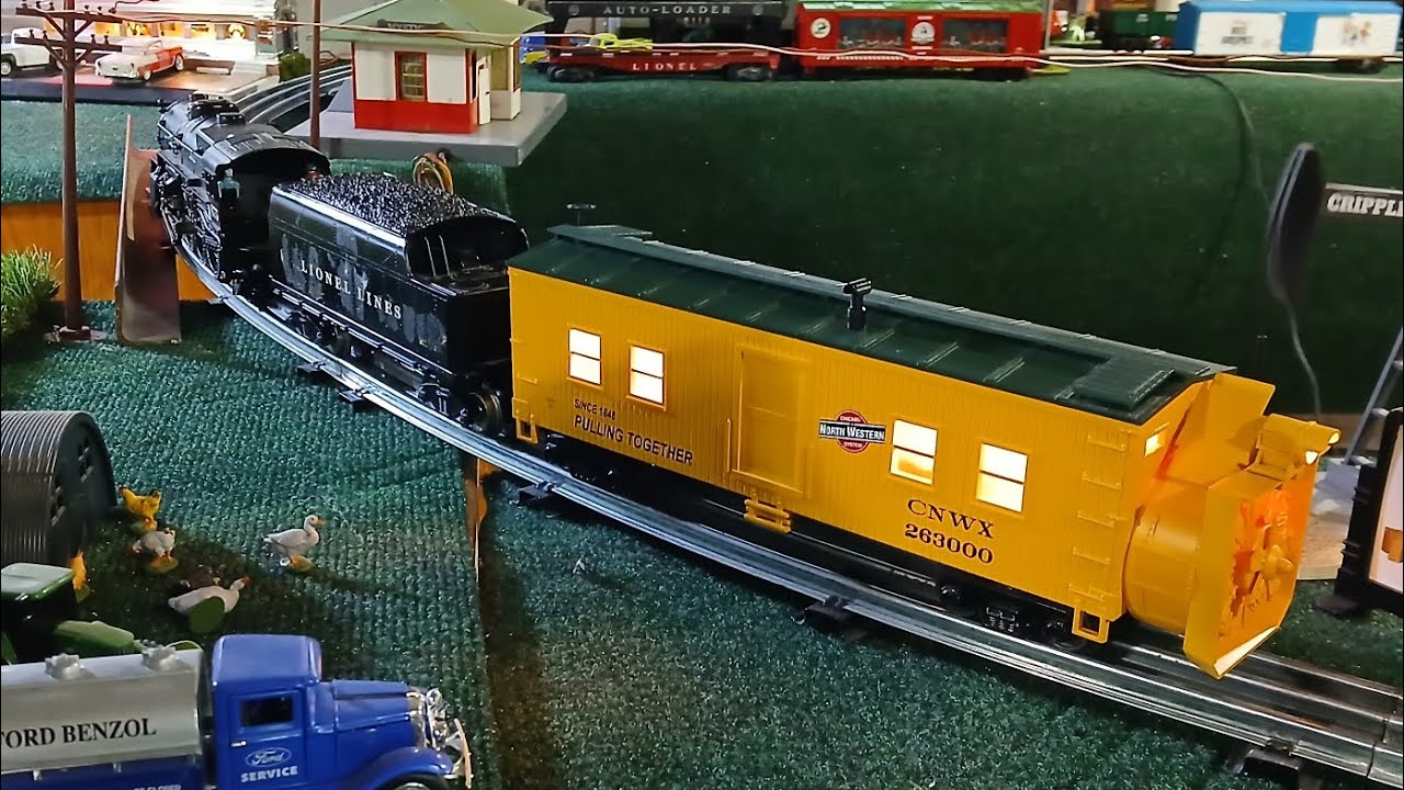 Got myself a Rotary snow plow. MTH O Scale rotary snow plow.