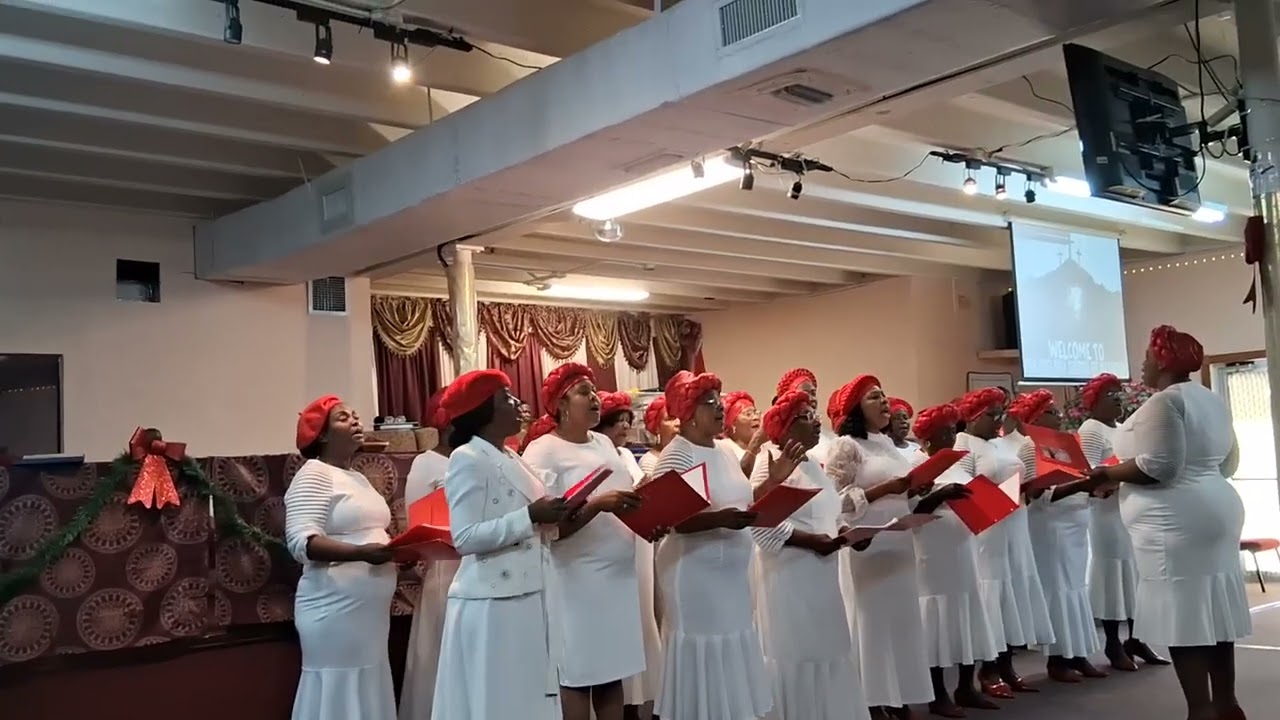 Haitian church chorus