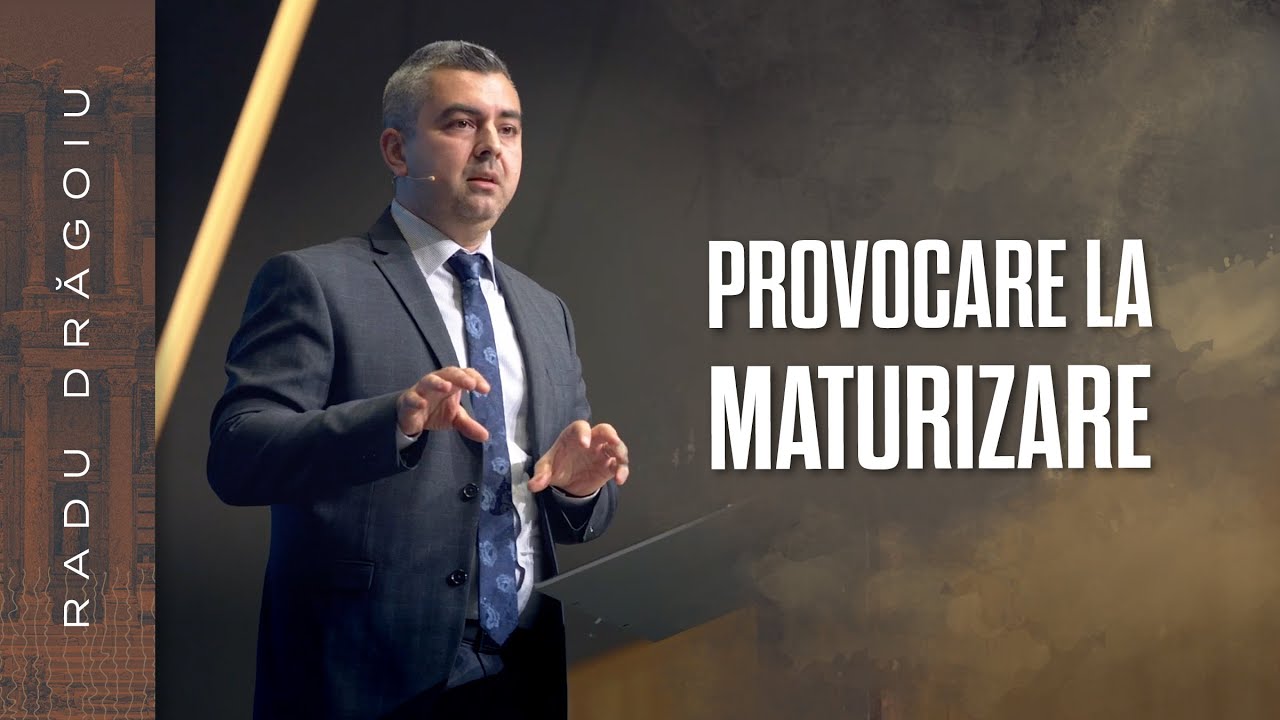 RADU DRĂGOIU // Provocare la Maturizare