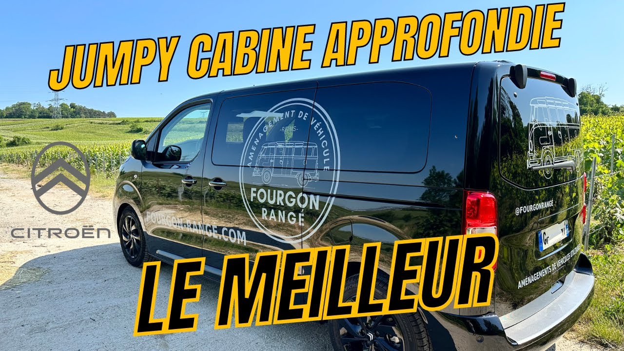 🚛 Mon Jumpy : Le meilleur Fourgon du moment - Présentation , explications et équipements 🧰🔧