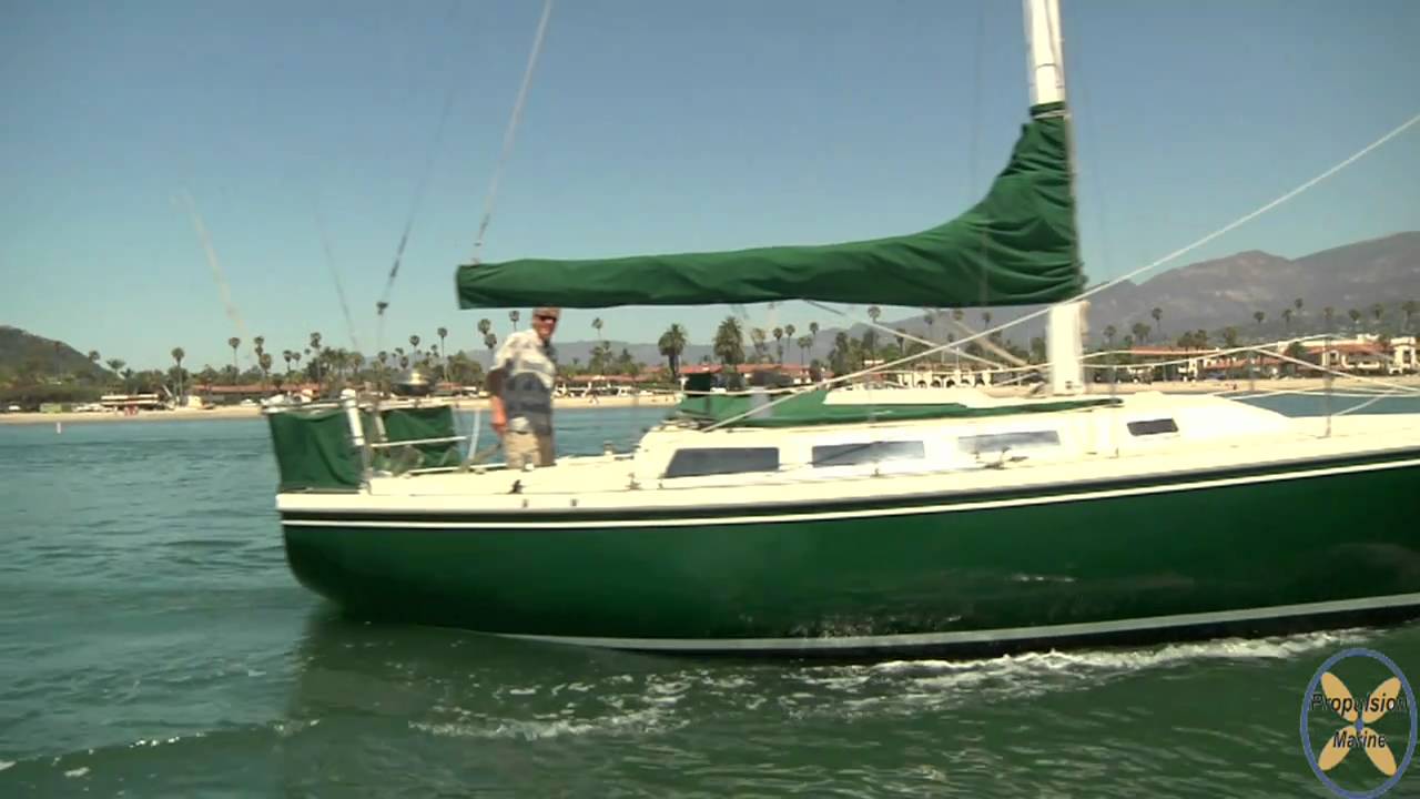 Electric-Powered Sailboat by James Lambden, Propulsion Marine - HD