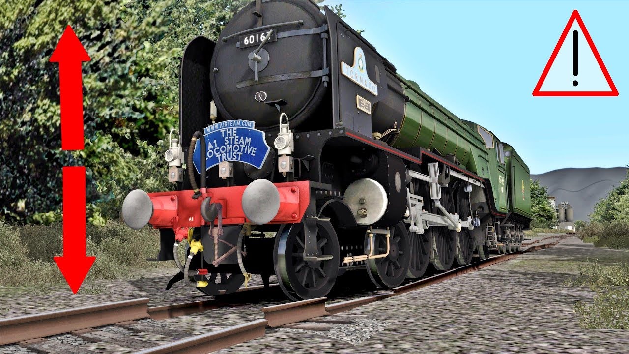 STEAM TRAINS BY THE MOST DEPLORABLE TRACKS OF TRAIN SIMULATOR